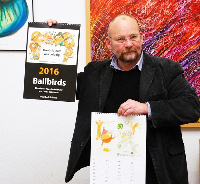Ballbird-Kalender 2016 von Uwe Schürmann
