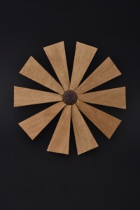 Flügelrad: Eiche-Nussbaum-Rotor-Schürmann